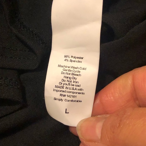 LuLaRoe Elegant Black Flared Sleeve Dress - Picture 7 of 10